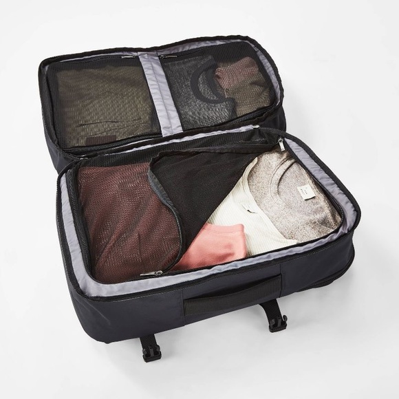 open story Bags Viral Tik Tok Signature Traveler Backpack Black